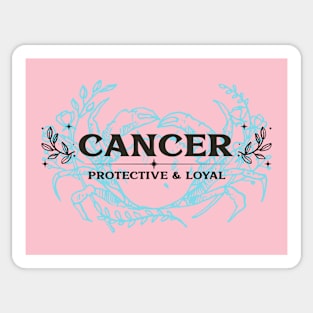 Cancer Zodiac Sign Sticker